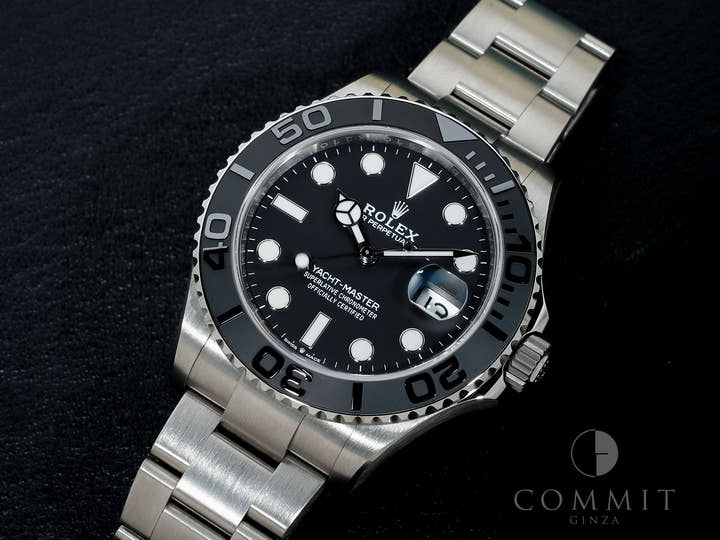 ロレックス ヨットマスター42 Ref.226627 RLXチタン ブラック文字盤