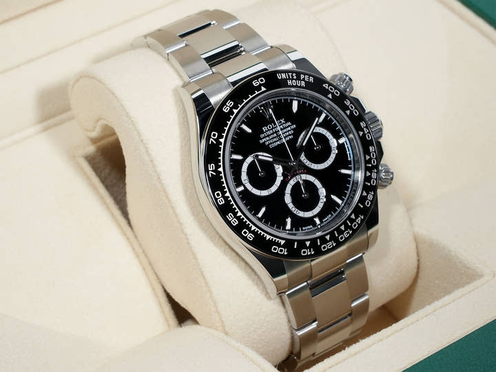 ロレックス デイトナ Ref.126500LN ステンレススチール ブラック文字盤