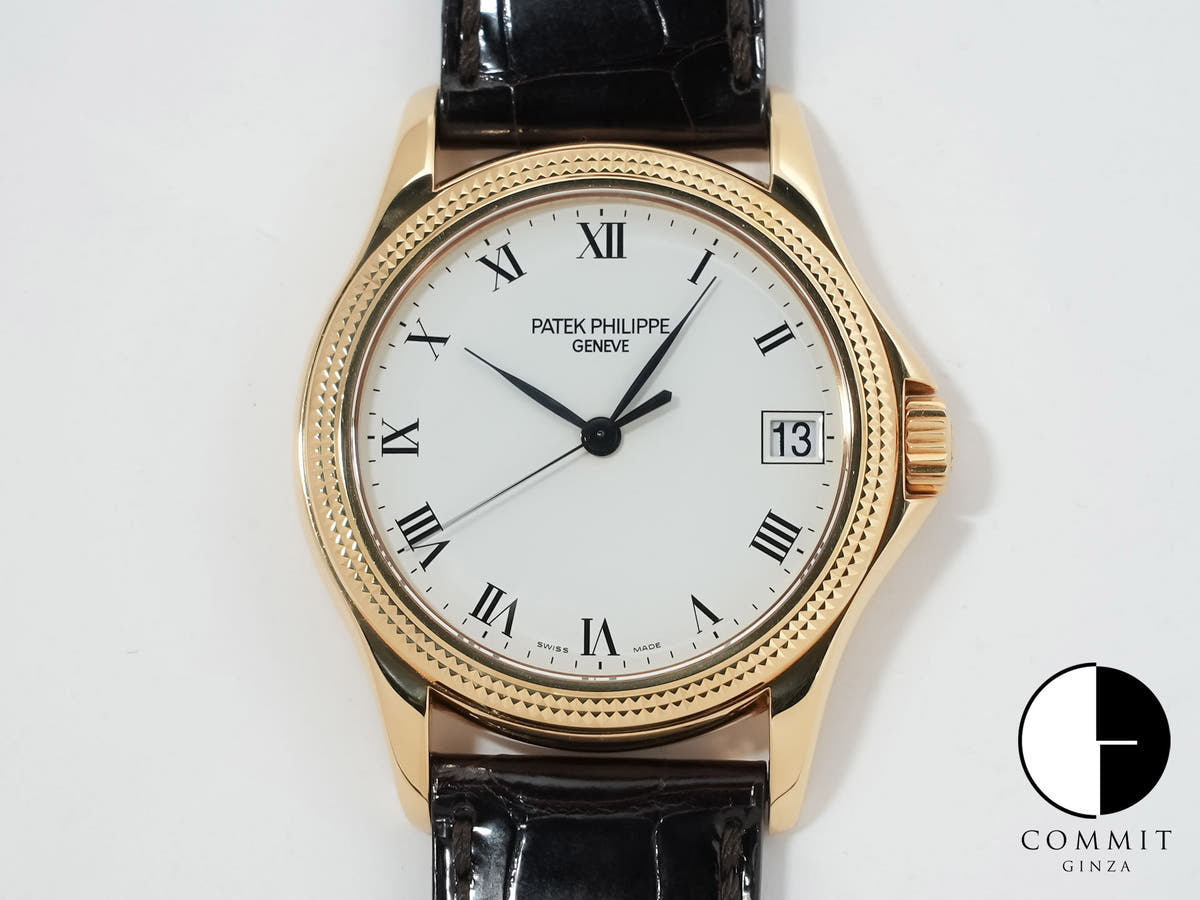 パテックフィリップ カラトラバ Ref.5117J-001 イエローゴールド ホワイト文字盤