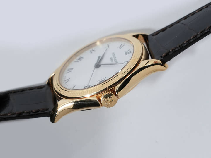 パテックフィリップ カラトラバ Ref.5117J-001 イエローゴールド ホワイト文字盤