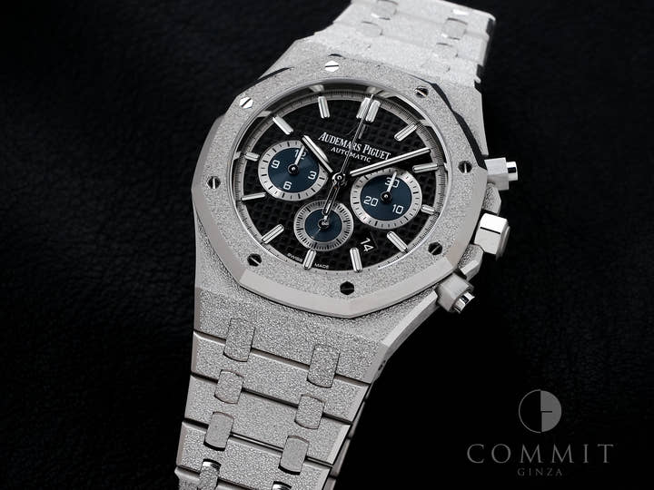 オーデマピゲ ロイヤルオーク クロノグラフ Ref.26331BC.GG.1224BC.03 ホワイトゴールド ブラックxグレーブルー文字盤