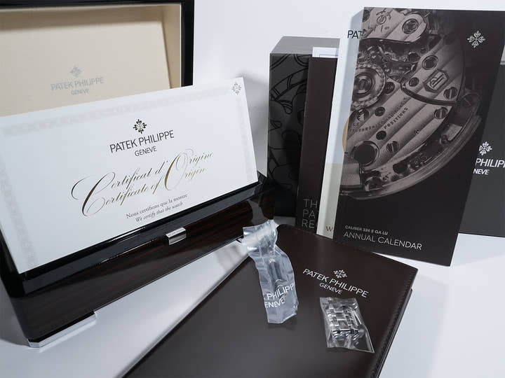 パテックフィリップ アニュアルカレンダー ムーンフェイズ Ref.4947/1A-001 ステンレススチール ブルー文字盤