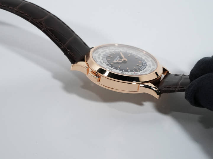 パテックフィリップ コンプリケーション ワールドタイム Ref.5230R-001 ローズゴールド シルバー文字盤