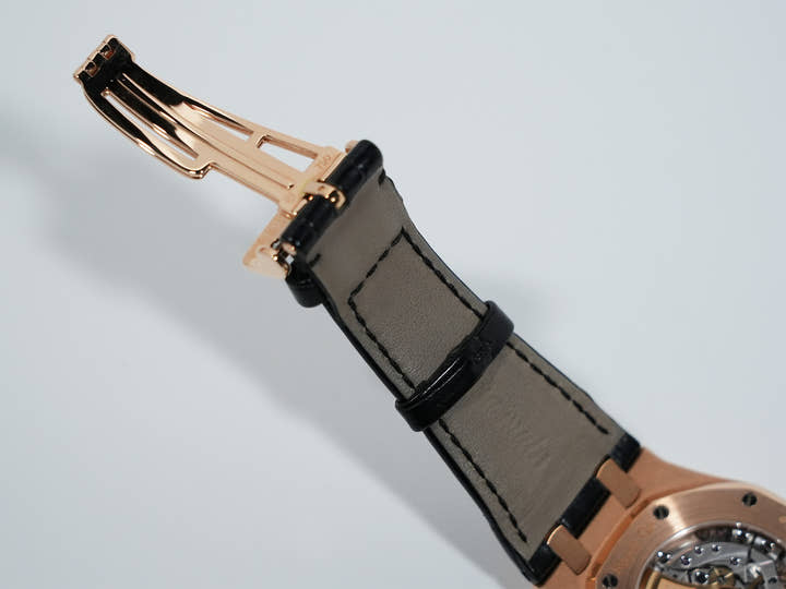 オーデマピゲ ロイヤルオーク Ref.15300OR.OO.D002CR.01 ピンクゴールド ブラック文字盤