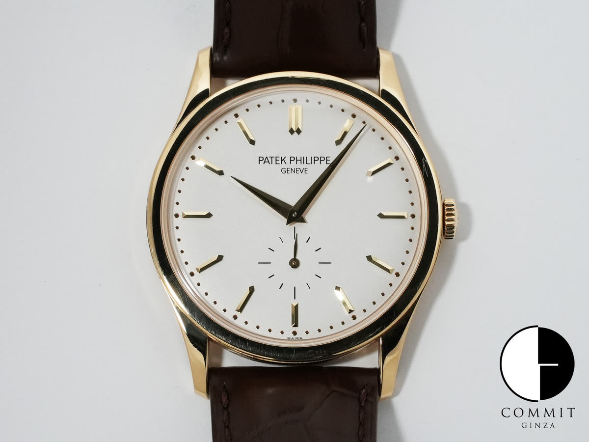 パテックフィリップ カラトラバ Ref.5196J-001 イエローゴールド シルバー文字盤