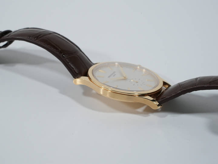 パテックフィリップ カラトラバ Ref.5196J-001 イエローゴールド シルバー文字盤