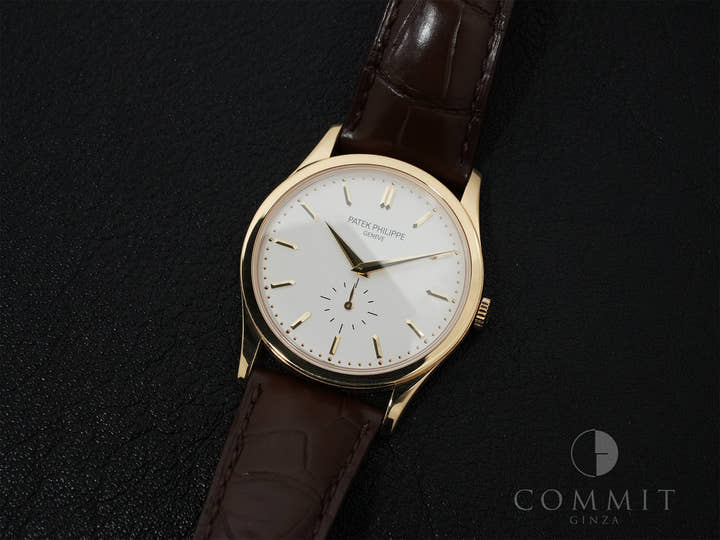 パテックフィリップ カラトラバ Ref.5196J-001 イエローゴールド シルバー文字盤