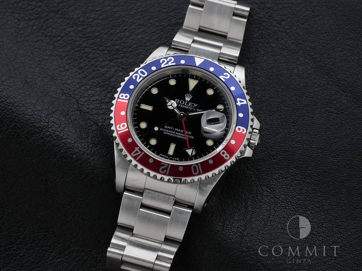 ロレックス GMTマスター Ref.16700 ステンレススチール ブラック文字盤 オイスターブレスレット 中古 t7ojasqf