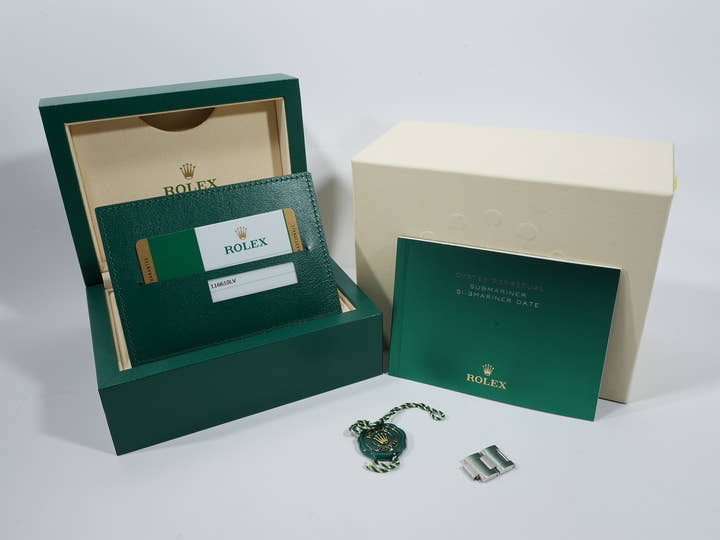 ロレックス サブマリーナー デイト Ref.116610LV ステンレススチール グリーン文字盤