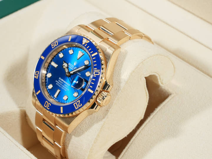Rolex Submariner Date Ref. 126618LB Yellow Gold Blue Dial