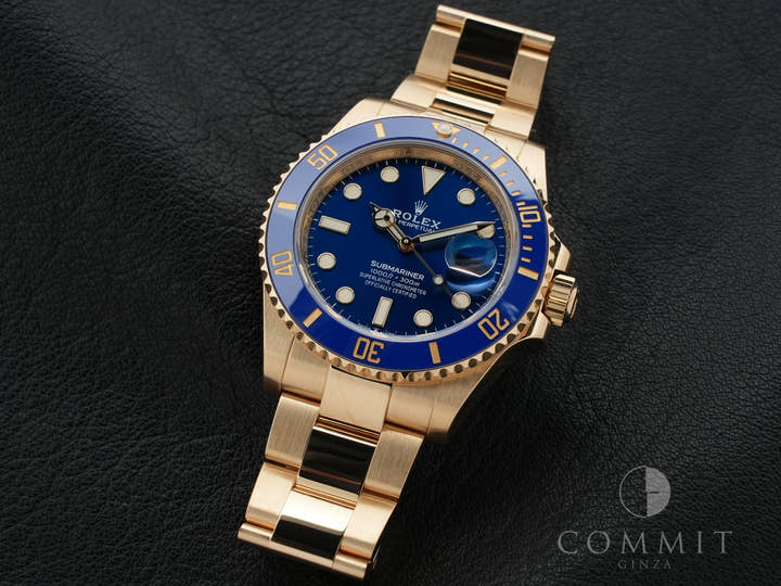 Rolex Submariner Date Ref. 126618LB Yellow Gold Blue Dial