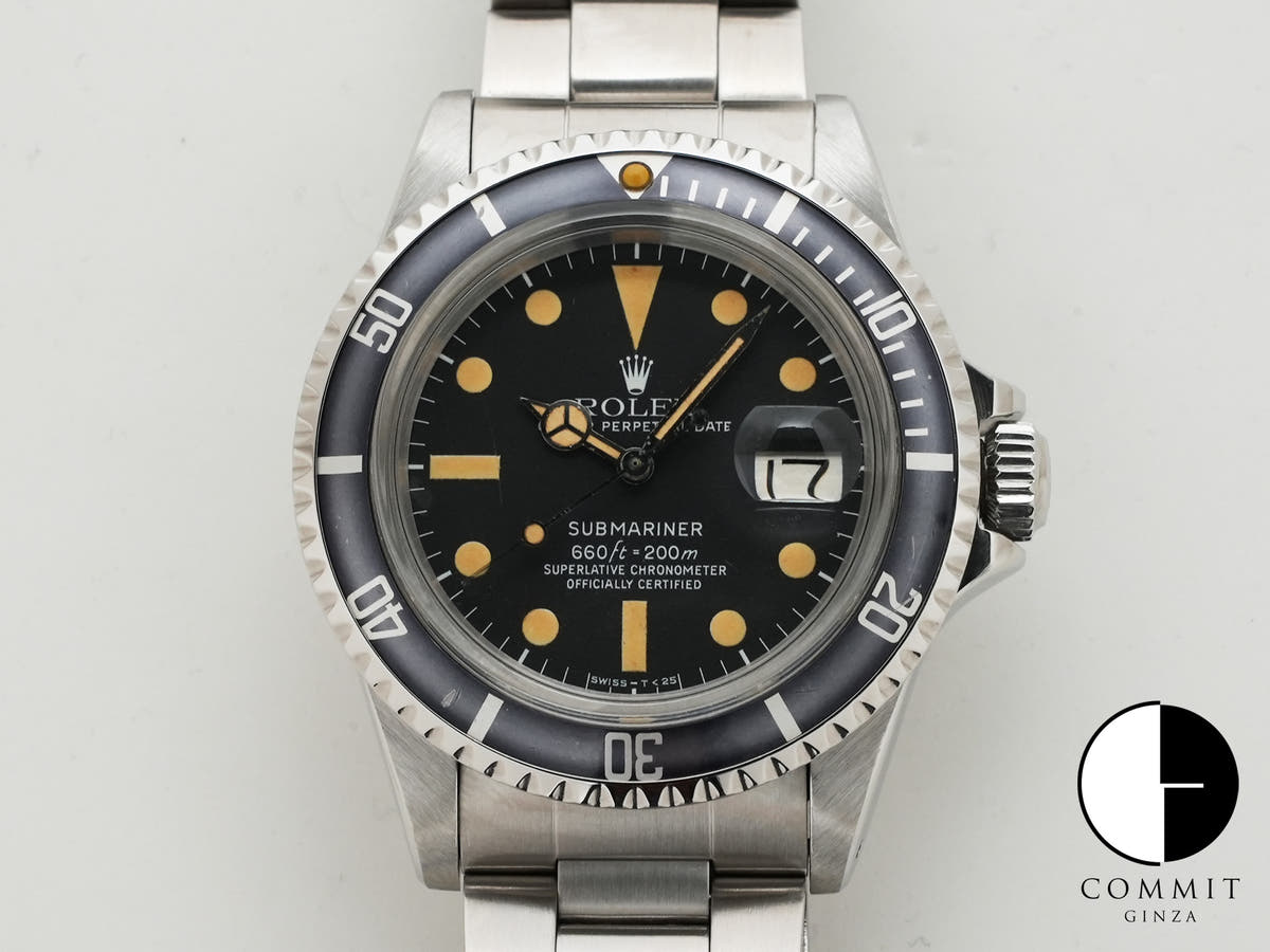 ロレックス サブマリーナー デイト Ref.1680 ステンレススチール ブラック文字盤