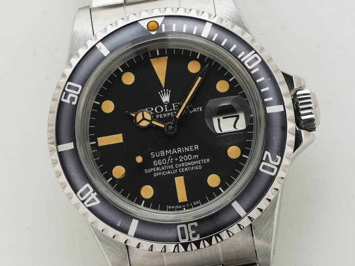 ロレックス サブマリーナー デイト Ref.1680 ステンレススチール ブラック文字盤