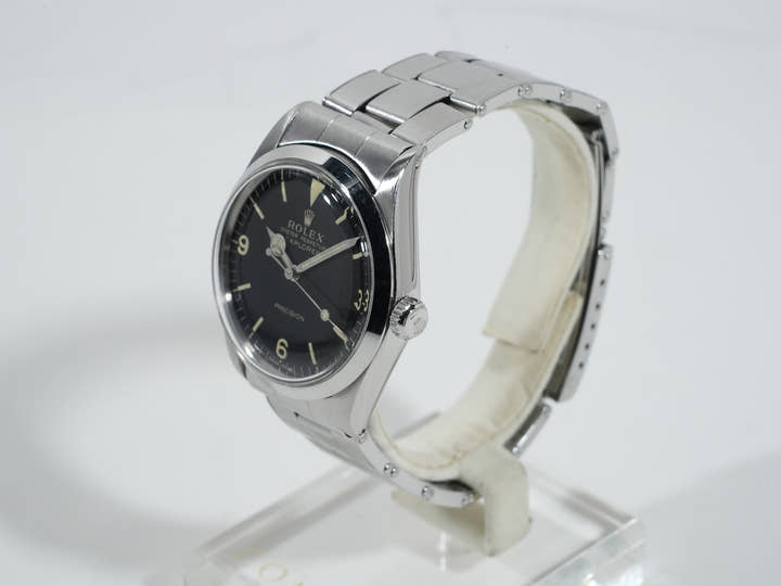 Rolex Explorer Ref. 5500 Stainless Steel Black Dial