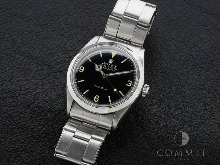 Rolex Explorer Ref. 5500 Stainless Steel Black Dial