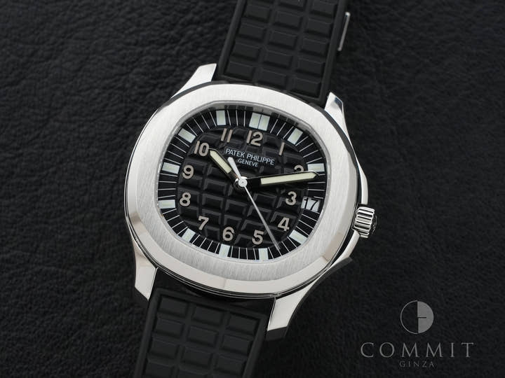 パテックフィリップ アクアノート ラージ Ref.5065A-001 ステンレススチール ブラック文字盤