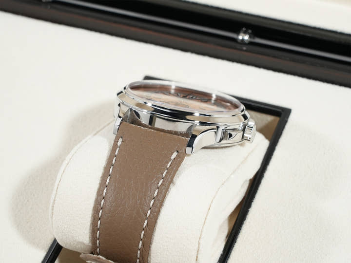 パテックフィリップ コンプリケーション ワールドタイム クロノグラフ Ref.5935A-001 ステンレススチール ローズゴールドメッキ オパーリン文字盤