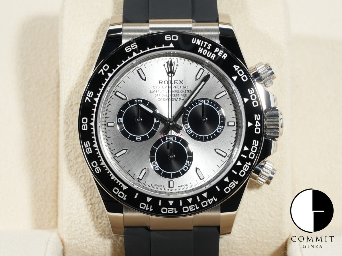 ロレックス デイトナ Ref.126519LN ホワイトゴールド スチールxブライトブラック文字盤