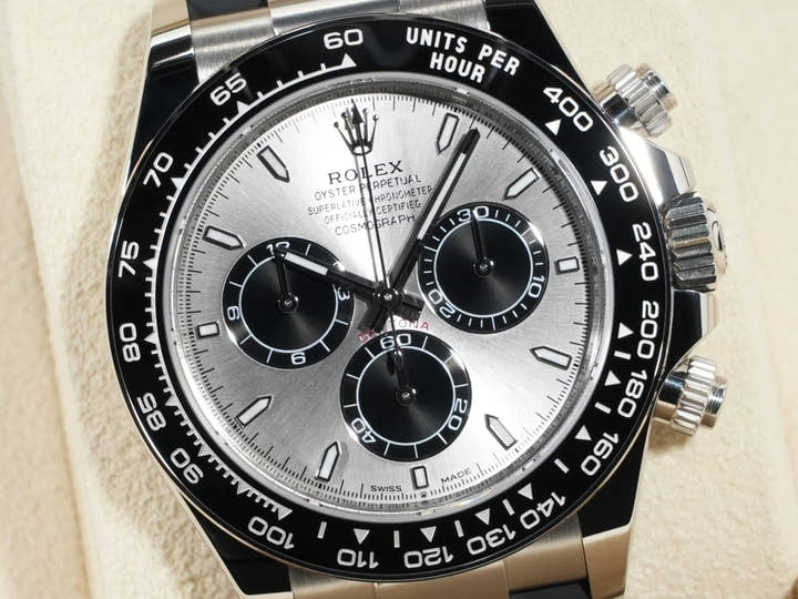 ロレックス デイトナ Ref.126519LN ホワイトゴールド スチールxブライトブラック文字盤