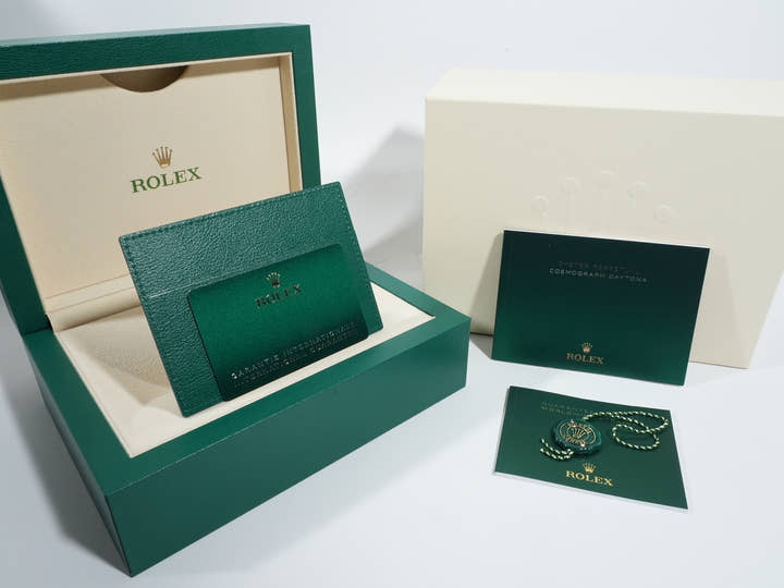 ロレックス デイトナ Ref.126519LN ホワイトゴールド スチールxブライトブラック文字盤