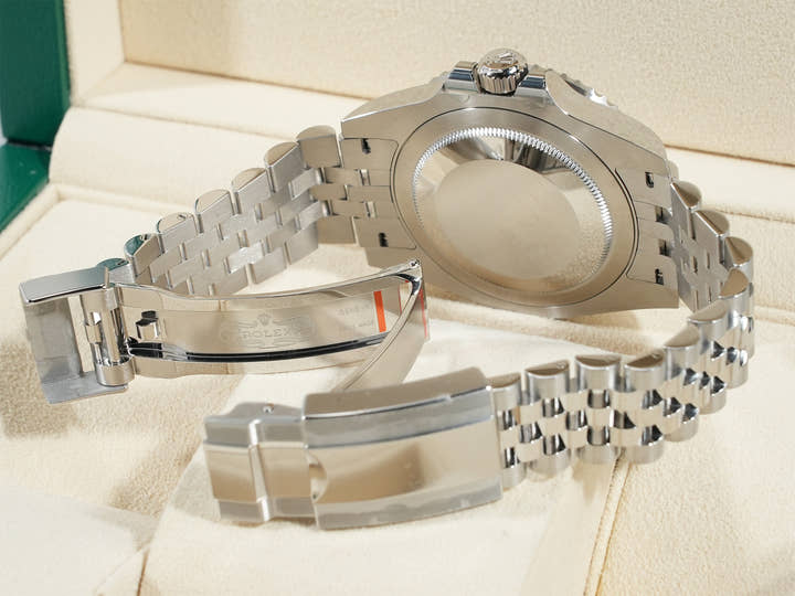 Rolex GMT-Master II Ref. 126710BLNR Stainless Steel Black Dial Jubilee Bracelet