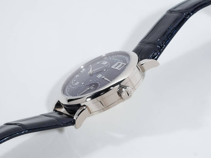 A.ランゲ&ゾーネ リトル ランゲ1 ムーンフェイズ Ref.182.086 ブルー文字盤 中古 oknvs7qv