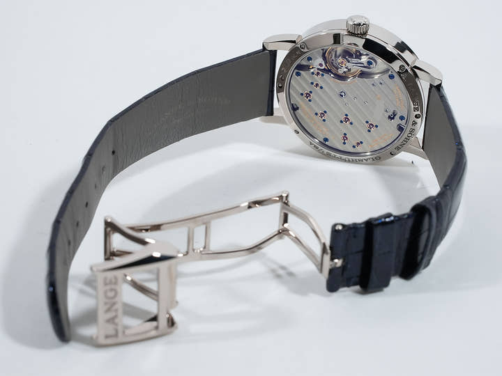 A.ランゲ&ゾーネ リトル ランゲ1 ムーンフェイズ Ref.182.086 ブルー文字盤 中古 oknvs7qv