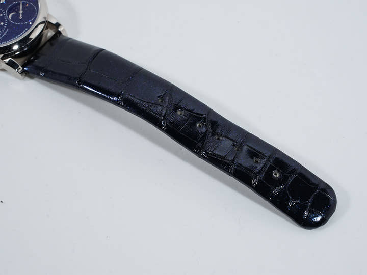 A.ランゲ&ゾーネ リトル ランゲ1 ムーンフェイズ Ref.182.086 ブルー文字盤 中古 oknvs7qv