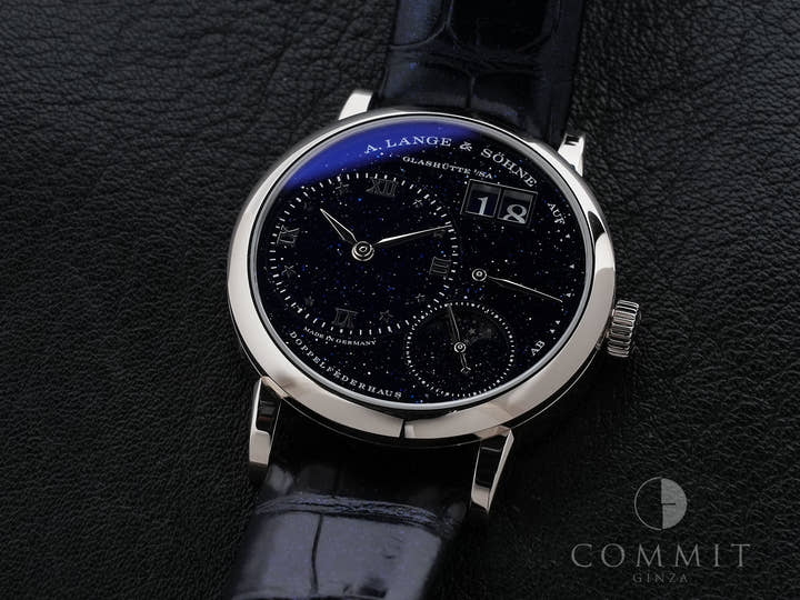 A.ランゲ&ゾーネ リトル ランゲ1 ムーンフェイズ Ref.182.086 ブルー文字盤 中古 oknvs7qv