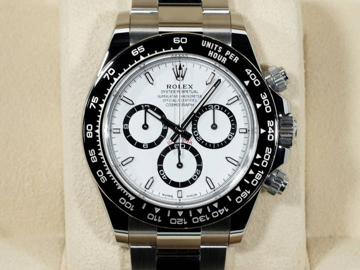 Rolex Daytona Ref. 126500LN Stainless Steel White Dial