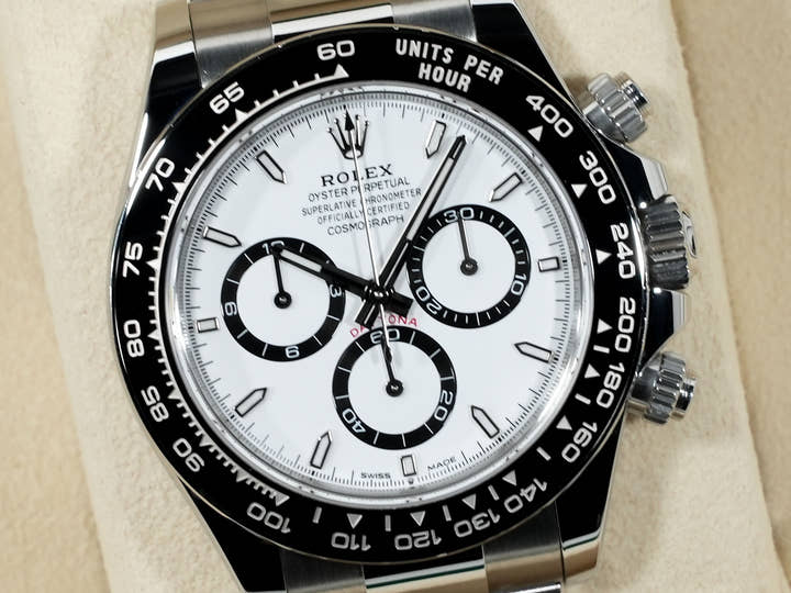 Rolex Daytona Ref. 126500LN Stainless Steel White Dial