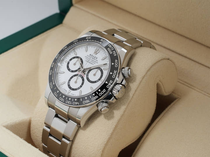 Rolex Daytona Ref. 126500LN Stainless Steel White Dial