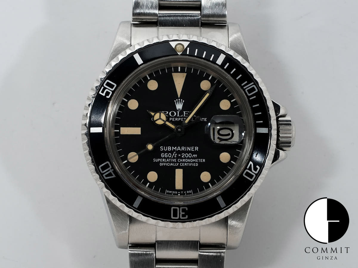ロレックス サブマリーナー デイト Ref.1680 ステンレススチール ブラック文字盤