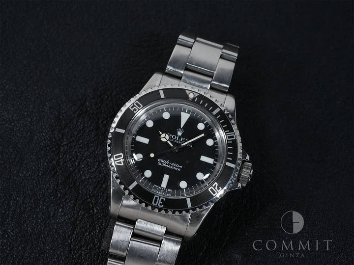 ロレックス サブマリーナー Ref.5513 ステンレススチール ブラック文字盤