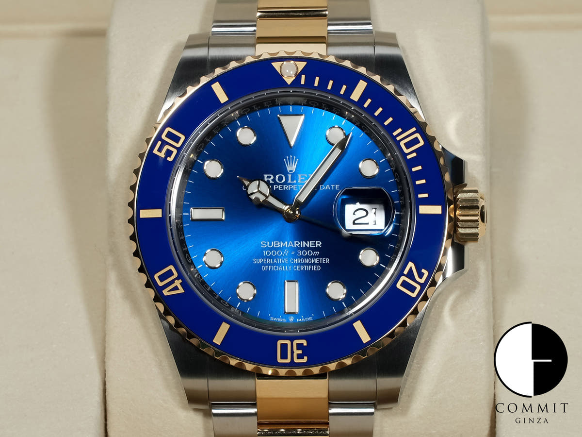 Rolex Submariner Date Ref. 126613LB Stainless Steel/Yellow Gold Blue Dial