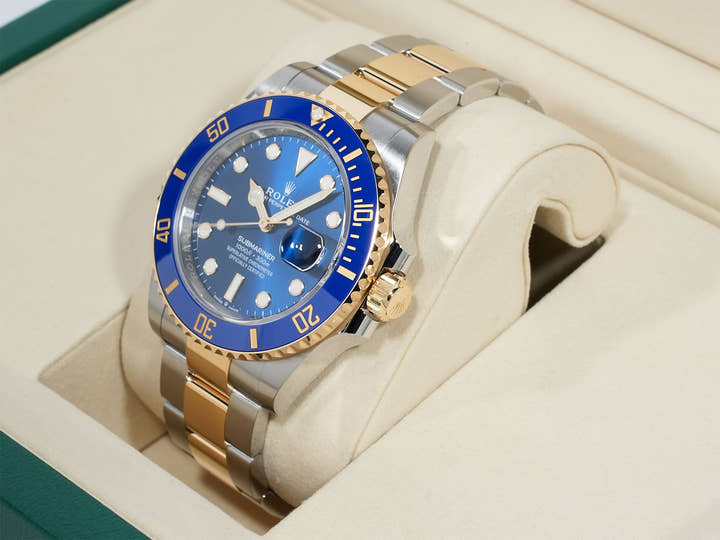 Rolex Submariner Date Ref. 126613LB Stainless Steel/Yellow Gold Blue Dial