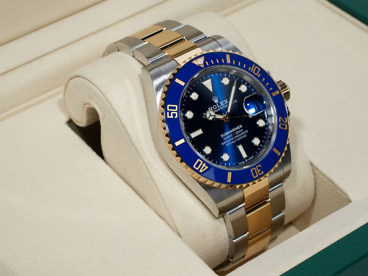 Rolex Submariner Date Ref. 126613LB Stainless Steel/Yellow Gold Blue Dial
