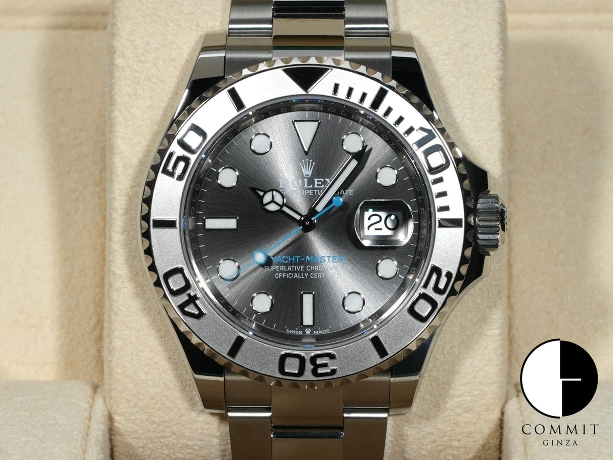 ロレックス ヨットマスター40 Ref.126622 ステンレススチール/プラチナ スレート文字盤