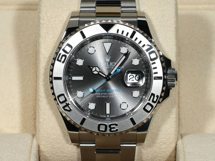ロレックス ヨットマスター40 Ref.126622 ステンレススチール/プラチナ スレート文字盤