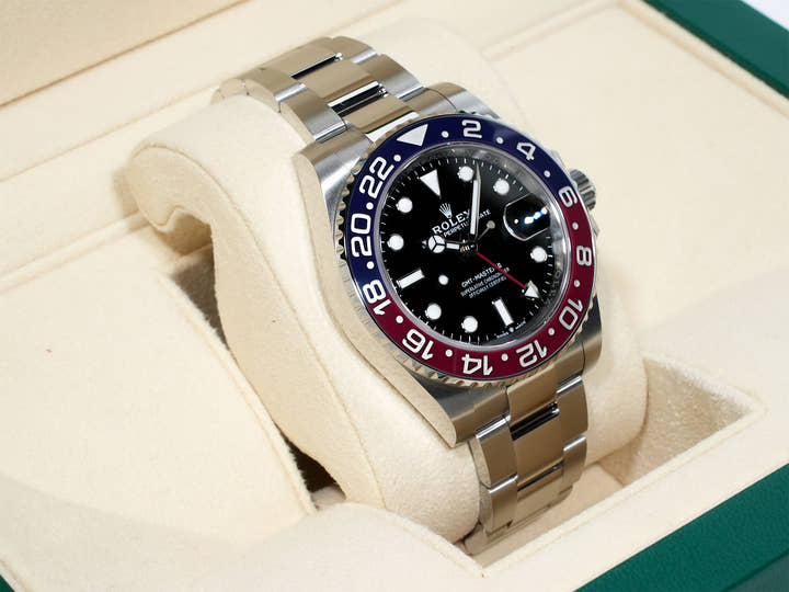 Rolex GMT-Master II Ref. 126710BLRO Stainless Steel Black Dial Oyster Bracelet