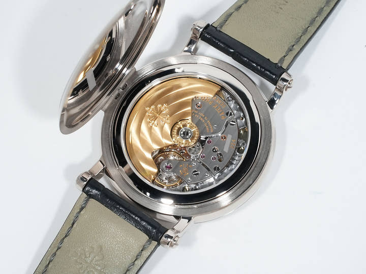 パテックフィリップ カラトラバ オフィサー Ref.5153G-001 ホワイトゴールド ブラック文字盤