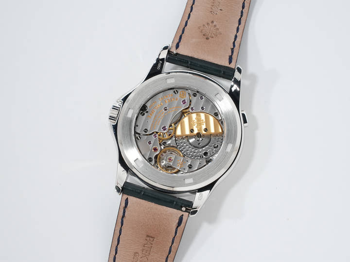 パテックフィリップ コンプリケーション ワールドタイム Ref.5130P-020 プラチナ ブルー文字盤