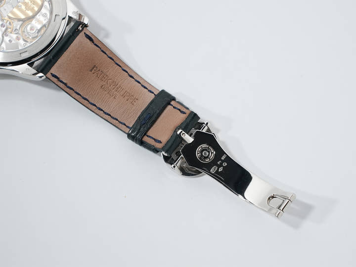 パテックフィリップ コンプリケーション ワールドタイム Ref.5130P-020 プラチナ ブルー文字盤