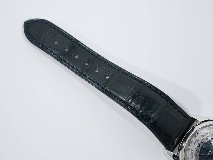 パテックフィリップ コンプリケーション ワールドタイム Ref.5130P-020 プラチナ ブルー文字盤