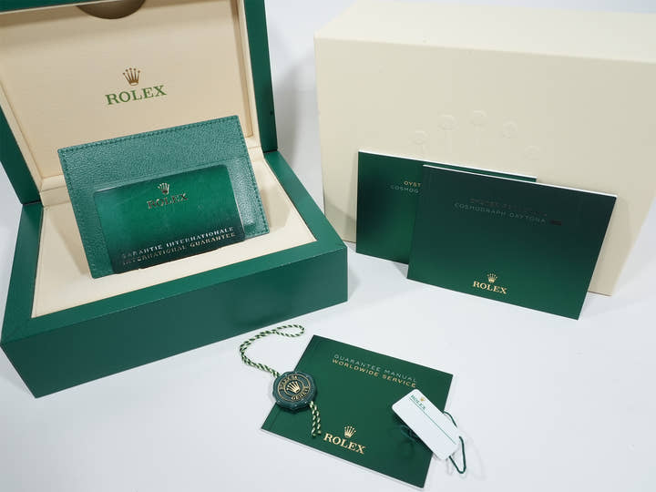 ロレックス デイトナ Ref.126528LN イエローゴールド ブライトブラック文字盤