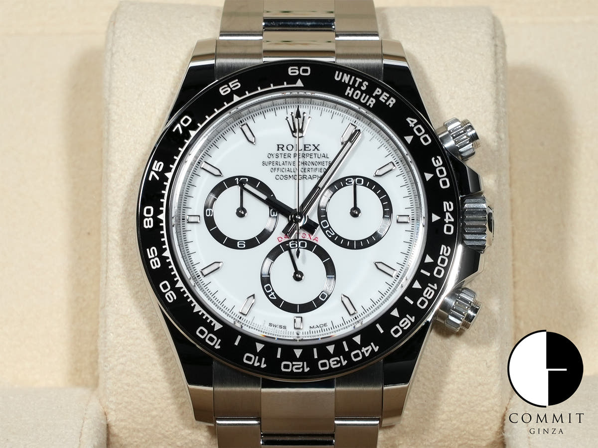ロレックス デイトナ Ref.126500LN ステンレススチール ホワイト文字盤