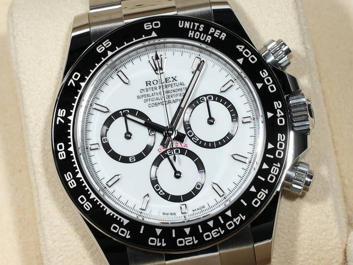 ロレックス デイトナ Ref.126500LN ステンレススチール ホワイト文字盤