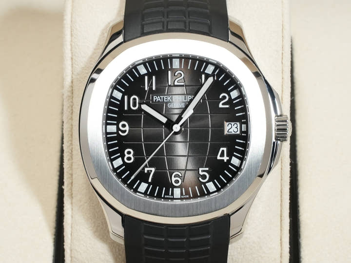パテックフィリップ アクアノート Ref.5167A-001 ステンレススチール ブラック文字盤