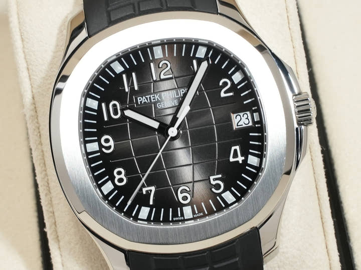 パテックフィリップ アクアノート Ref.5167A-001 ステンレススチール ブラック文字盤