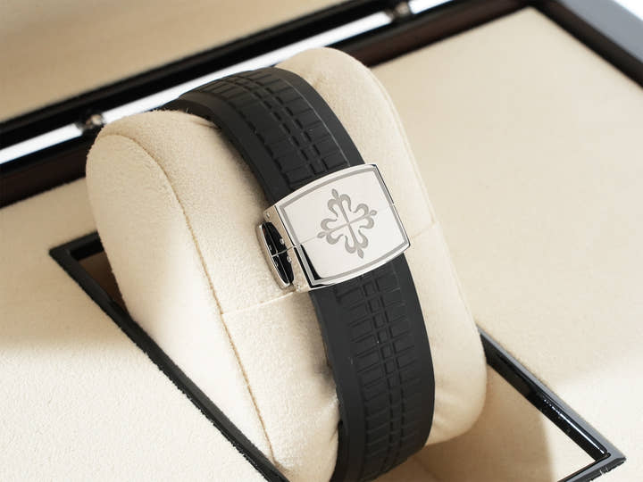 パテックフィリップ アクアノート Ref.5167A-001 ステンレススチール ブラック文字盤